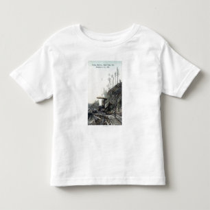 Camiseta De Bebé Vista del vuelo que hace juego, ForkElk del sur,