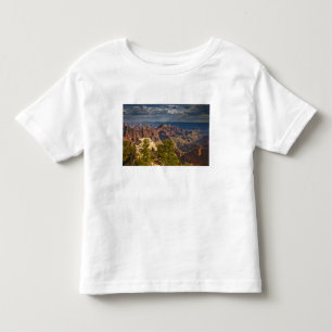 Camiseta De Bebé Vista desde el Centro de Visitantes del North Rim