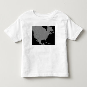 Camiseta De Bebé Vista estereoscópica de Norteamérica 2
