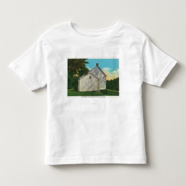 Camiseta De Bebé Vista exterior de la casa de Freeman (Anverso)
