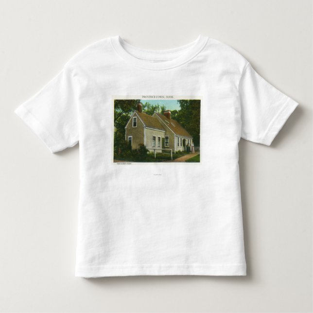 Camiseta De Bebé Vista exterior de la casa más vieja de la ciudad # (Anverso)
