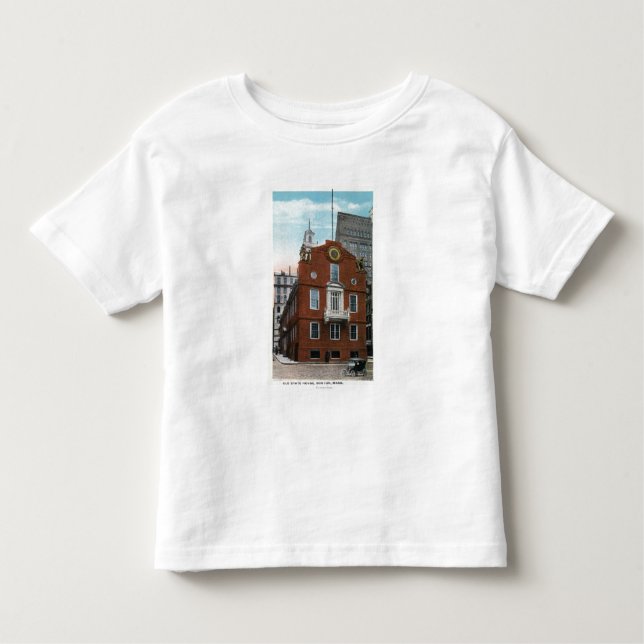 Camiseta De Bebé Vista exterior de la casa vieja del estado # 2 (Anverso)
