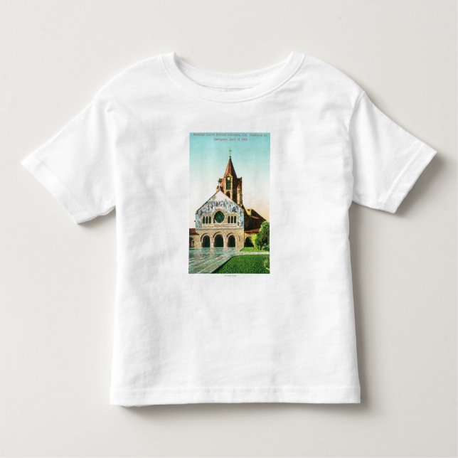 Camiseta De Bebé Vista exterior de la iglesia conmemorativa en (Anverso)