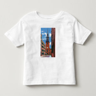 Camiseta De Bebé Vista exterior de la iglesia del norte vieja