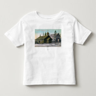 Camiseta De Bebé Vista exterior de la iglesia del St. Mathew y