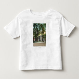 Camiseta De Bebé Vista exterior de la iglesia holandesa protestante