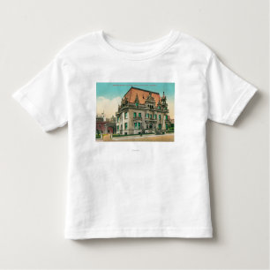 Camiseta De Bebé Vista exterior de la mansión de Spreckels, Van