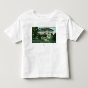 Camiseta De Bebé Vista exterior de la universidad pacífica de la