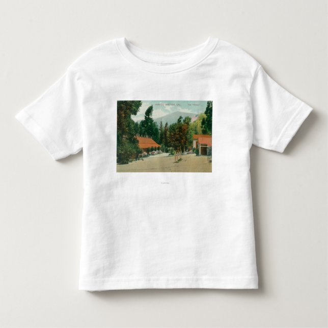Camiseta De Bebé Vista exterior de las primaveras de AnnexParaiso, (Anverso)