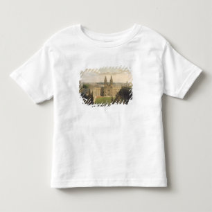 Camiseta De Bebé Vista exterior de toda la universidad de las
