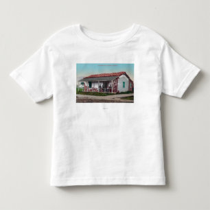 Camiseta De Bebé Vista exterior de un Adobe viejo HomeVentura, CA