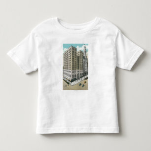 Camiseta De Bebé Vista exterior del banco de ahorros nacional