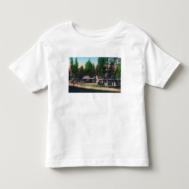 Camiseta De Bebé Vista exterior del centro turístico de Loch Lomond (Anverso)