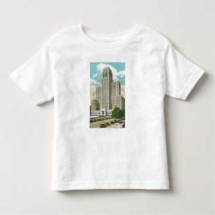 Camiseta De Bebé Vista exterior del edificio de la oficina del