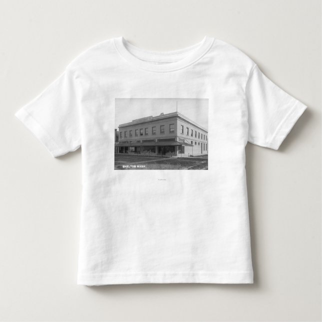 Camiseta De Bebé Vista exterior del edificio de Lumbermens (Anverso)