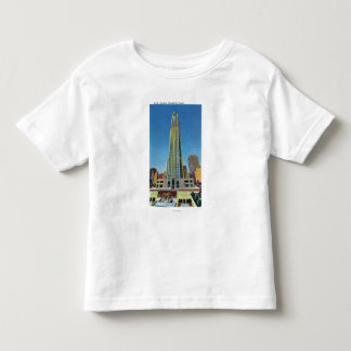 Camiseta De Bebé Vista exterior del edificio de RCA, centro de