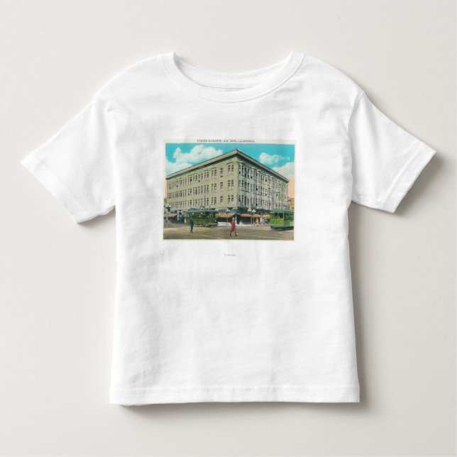 Camiseta De Bebé Vista exterior del edificio del portero (Anverso)