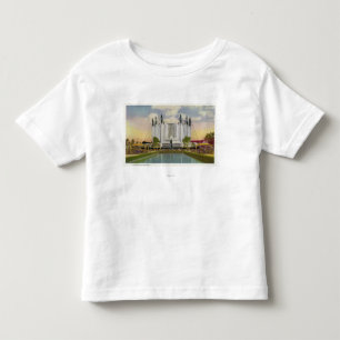 Camiseta De Bebé Vista exterior del edificio del viaje