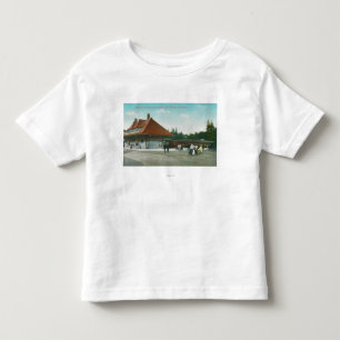Camiseta De Bebé Vista exterior del ferrocarril