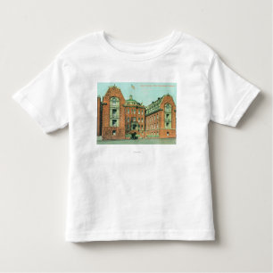 Camiseta De Bebé Vista exterior del hospital de Hahnemann