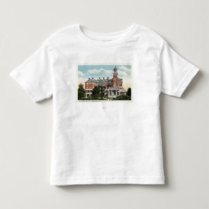 Camiseta De Bebé Vista exterior del hospital del St. Vincent
