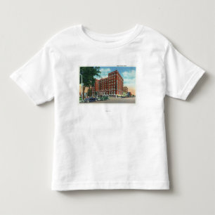 Camiseta De Bebé Vista exterior del hotel de Mark Twain
