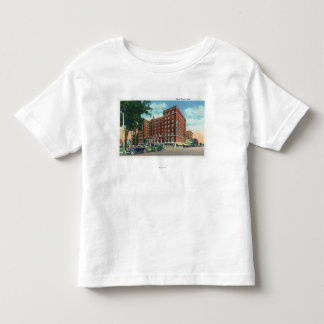 Camiseta De Bebé Vista exterior del hotel de Mark Twain