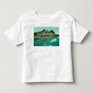 Camiseta De Bebé Vista exterior del hotel famoso de Capitola