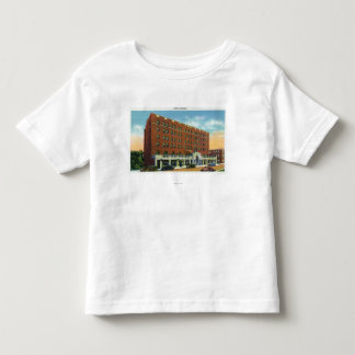 Camiseta De Bebé Vista exterior del hotel Saranac