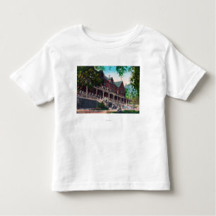 Camiseta De Bebé Vista exterior del portal del EL del hotel