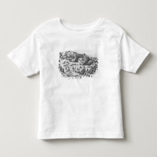 Camiseta De Bebé Vista general de la batalla de Muhlberg