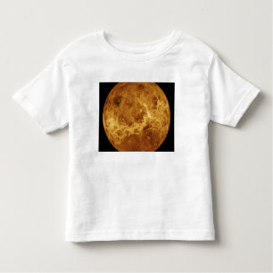 Camiseta De Bebé Vista global de la superficie de Venus