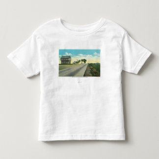 Camiseta De Bebé Vista meridional del campo de batalla de Saratoga