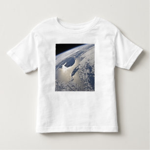 Camiseta De Bebé Vista oblicua de la península de Gaspe