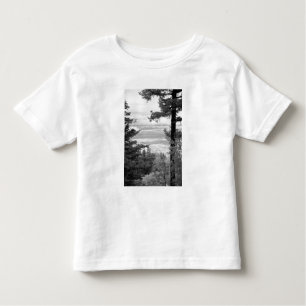 Camiseta De Bebé Vista oeste desde el escudo de Sandia, Montañas,