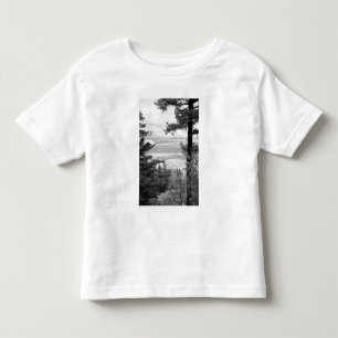 Camiseta De Bebé Vista oeste desde la cresta de Sandia, Montañas,