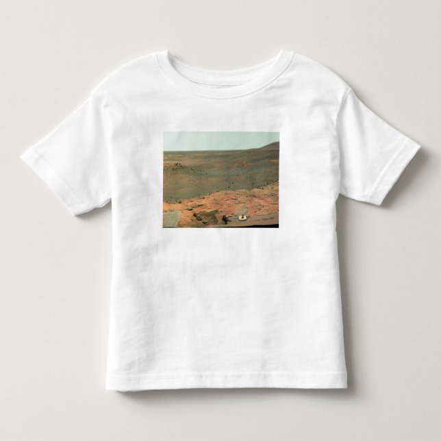 Camiseta De Bebé Vista panorámica de Marte (Anverso)