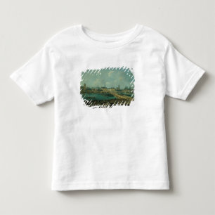 Camiseta De Bebé Vista panorámica de viajes, 1787 (aceite en lona)