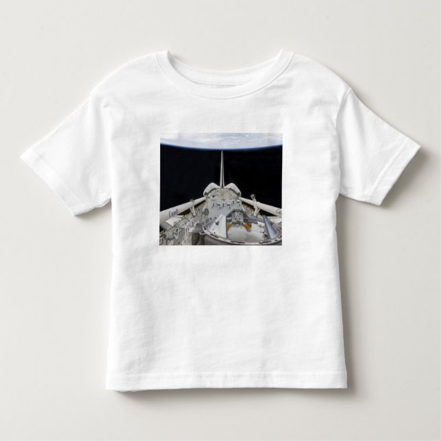 Camiseta De Bebé Vista parcial del transbordador espacial (Anverso)