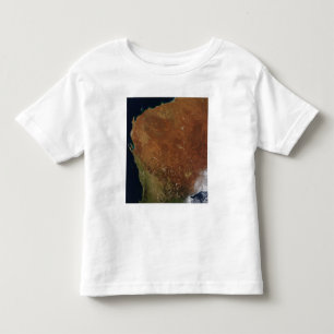 Camiseta De Bebé Vista por satélite de Australia occidental