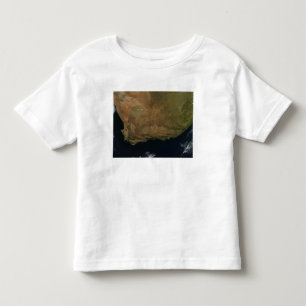 Camiseta De Bebé Vista por satélite de Suráfrica