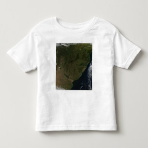 Camiseta De Bebé Vista por satélite de Suramérica