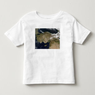 Camiseta De Bebé Vista por satélite de Turquía