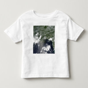 Camiseta De Bebé Vista por satélite del Golfo de México