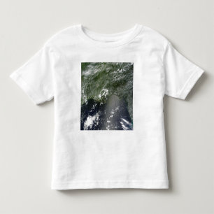Camiseta De Bebé Vista por satélite del Golfo de México 2