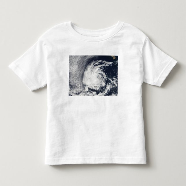 Camiseta De Bebé Vista satelital de las Blas de la Depresión Tropic (Anverso)