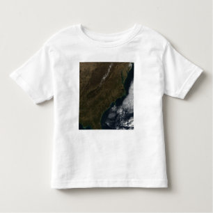 Camiseta De Bebé Vista satelital del sureste de Estados Unidos