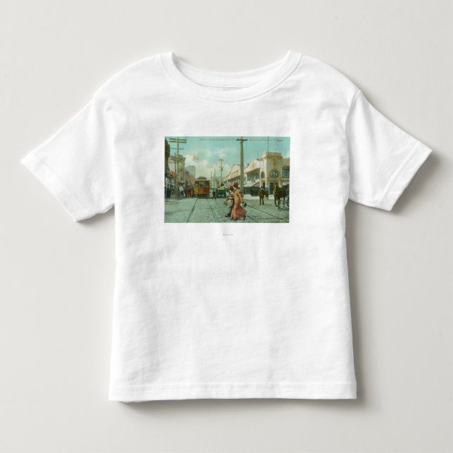 Camiseta De Bebé Vista septentrional del St de Fillmore del St de (Anverso)