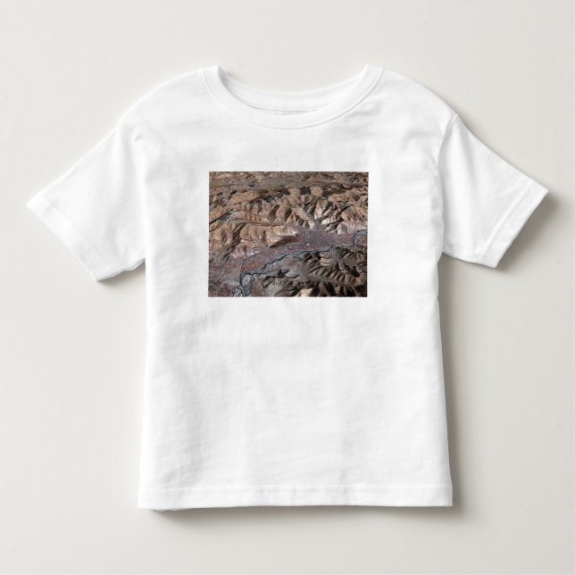 Camiseta De Bebé Vista tridimensional del paisaje (Anverso)