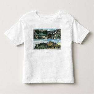 Camiseta De Bebé Vistas escénicas del viaje hacia la cumbre